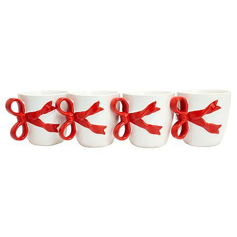 Lorna Maseko Bow Mugs in Gift Boxes - Set of 4