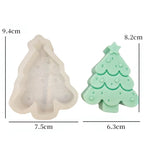 Festive Gingerbread Man & Elk Candle Mold - DIY Aromatherapy Crafts for Unique Christmas Gifts