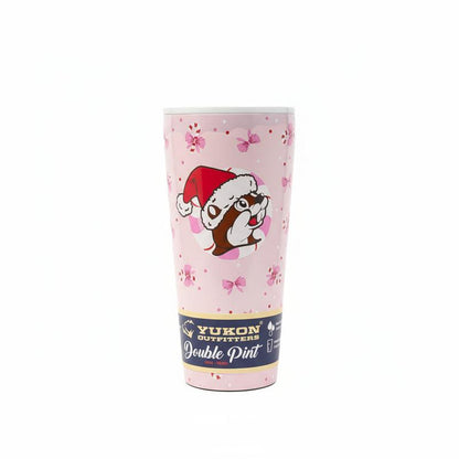 Buc-Ee'S Pink Candy Cane Christmas Tumbler