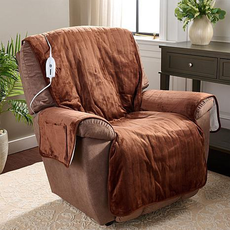 Improvements Heated Recliner Slip Cover