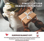 DISNEY CLASSIC Lilo & Stitch Christmas Cute Stitch Soft Throw Blanket - Cozy Plush Holiday Blanket for Bedroom, Sofa, Christmas Decor & Gift